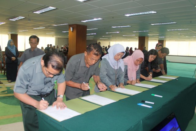 Pakta Integritas Badilum 20-01-2020